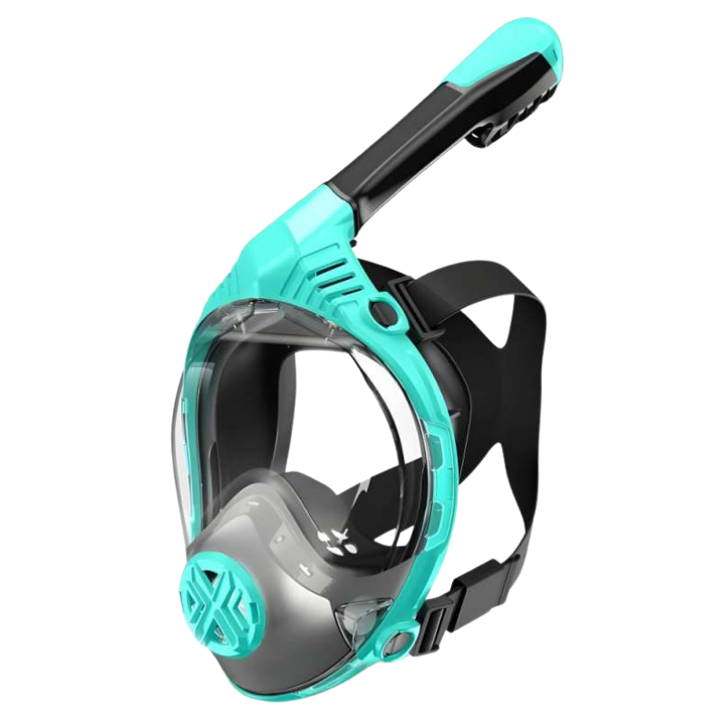 Máscara de snorkel facial completa DryTop Antifog L/XL